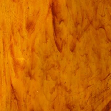 Stained Glass Sheet: Amber Wispy