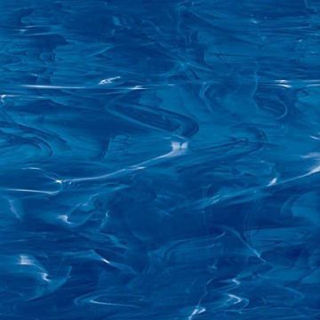 Glass: Spectrum 96 Dark Blue wispy