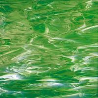 Glass: Spectrum 96 Green Wispy