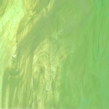 Stained Glass Sheet: Fresh mint