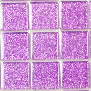 20mm: glitter glass, Lilac Confetti