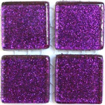 20mm: glitter glass, Purple