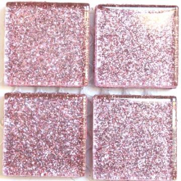 20mm: glitter glass, Heliotrope