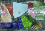 Scrap glass: Opaque med to large pieces (1kg)