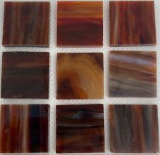 Stained Glass, 20mm, Brunette