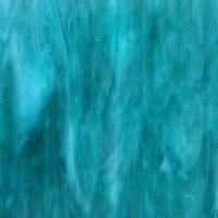 Stained Glass Sheet: Deep Teal