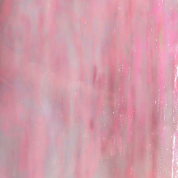 Stained Glass sheet: Ballet Pink Iridised
