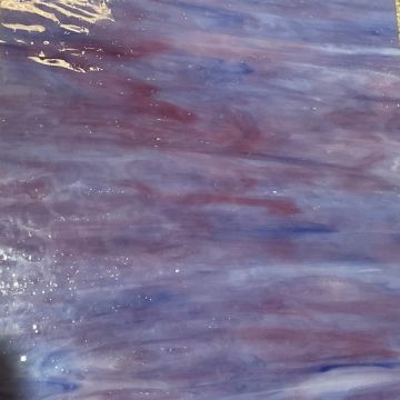Stained Glass Sheet: Wild Berry Marble