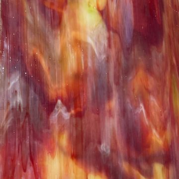 Stained Glass Sheet: Sunset