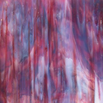 Stained Glass Sheet: Cranberry Glaze