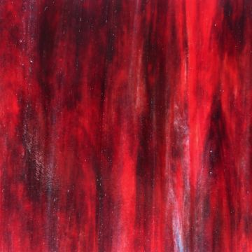 Stained Glass Sheet: Burgundy Mist