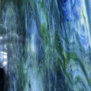 Stained glass sheet: Fresh Abalone