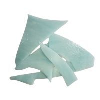 Scrap glass: 100g, Pale Aqua