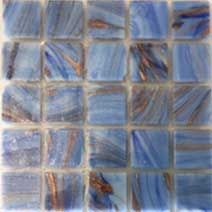 Glass tile, 20mm: Jewelled Sky