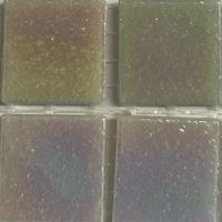 Glass tile, 20mm Nebula: Pearl Mist
