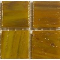 Glass tile, 20mm: Autumn Leaves