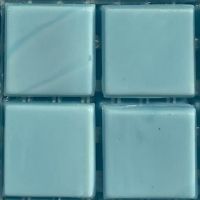 Glass tile, 15mm: Powder blue