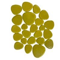 Ceramic Pebble, Yellow