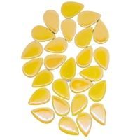 Ceramic Water Drops, Iridised Yellow, 50g