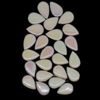 Ceramic Water Drops, Iridised White, 50g