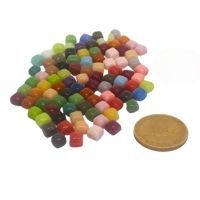 Mini Glass squares: Carnival