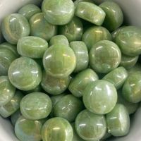 Optic Drops:  Pearlised Kiwi