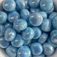 Optic Drops:  Pearlised Turquoise
