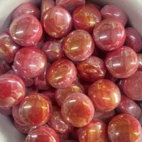 Optic Drops:  Pearlised Ruby Red