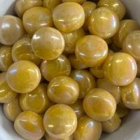 Optic Drops:  Pearlised Golden