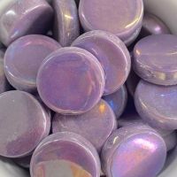 XL Penny Rounds, Iridescent Grape