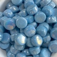 Mini Round, 10mm, Turquoise Pearl