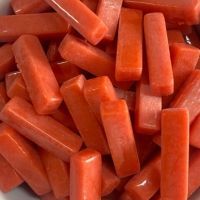 Glass Stix: Fire Agate (dark orange)