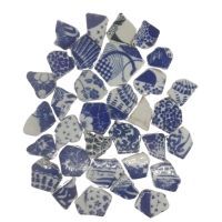 Ceramic Shards, Blue China mix - 200g