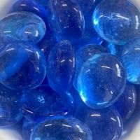 Glass Nuggets: Blue Crystal