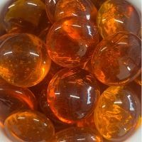 Glass Nuggets: Orange Crystal
