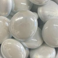 Glass Nuggets: White Opal (seconds)