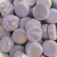 15mm iridescent rounds, Lilac