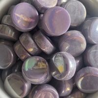 15mm iridescent rounds, Grape