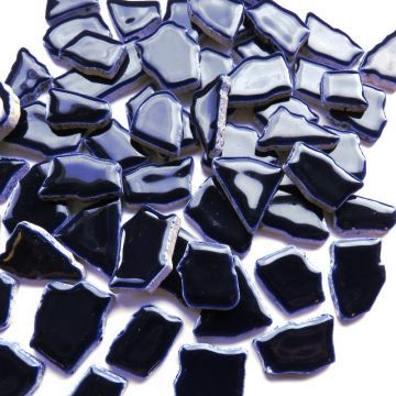 Ceramic Puzzles: Blue Black
