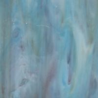 Stained Glass: Turquoise purple amber