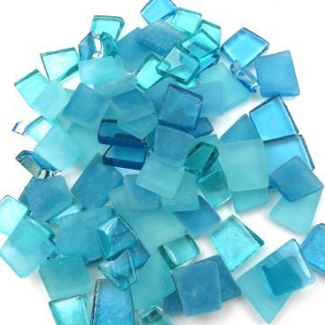 Beach Glass mixes: Robins Egg