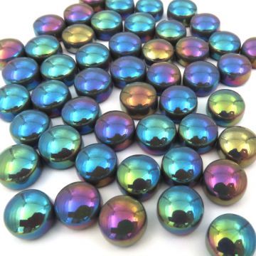 Optic Drops:  Pearlised Charcoal