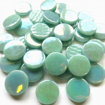 Penny Rounds: Pale Teal Pearl