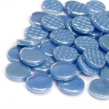 Penny Rounds: Lake Blue Pearl