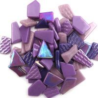 Glass Snippets: Mistral (purple mix)