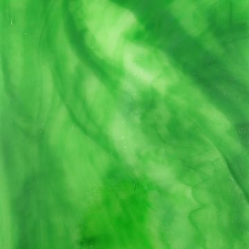 Stained Glass Sheet: Green Lime Swirl