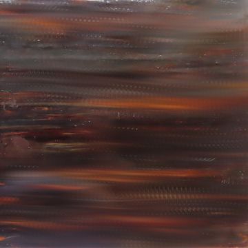 Stained Glass Sheet: Nutmeg Streaky