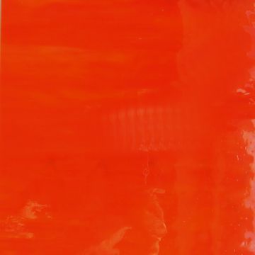 Stained Glass Sheet: Brilliant Orange
