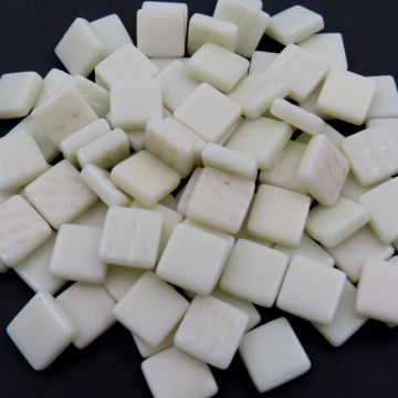 Glass tile, 12mm: Standard Ivory