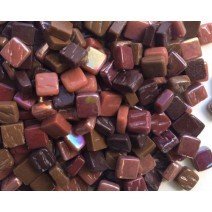 Glass tile 8mm: Rich Earth, Ottoman Mixes, 100g